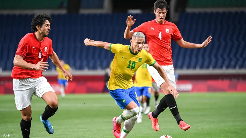 مبارة مصر والبرازيل