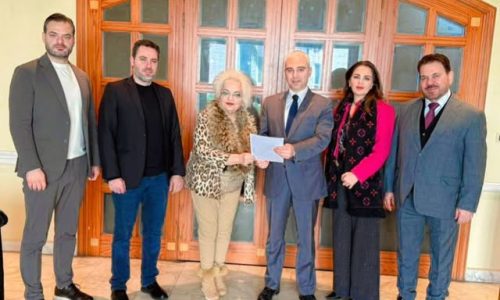 تقديرًا للدور المصري… وفد سفينة المحبة والسلام يقدّم رسالة شكر للسفارة المصرية في بيروت .