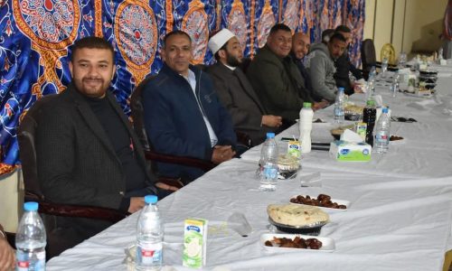 افطار جماعى بأجواء رمضانية بحضور المهندس عمار مندور رئيس جهاز حدائق العاصمة