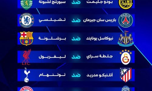 كل الناس نيوز :قرعة دور 16 من دوري أبطال أوروبا.