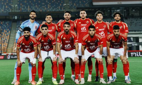 اسيست برأسية ياسر ابراهيم وقدم وسام ابو على.. الأهلى يفوز على البنك الاهلي بهدفين لهدف