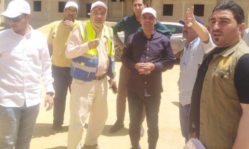 تفقد رئيس جهاز حدائق العاصمة اعمال تنفيذ المشروع السكني ” ديارنا ” اسكان متوسط