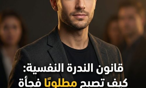 قانون الندرة النفسية: كيف تصبح مطلوبًا فجأة عند من كان يتجاهلك؟